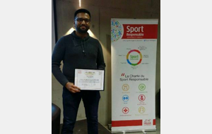  Mas Badminton a été récompensé  Label sport responsable  - Novembre 2019