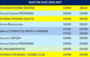 Save the date 2026-2027