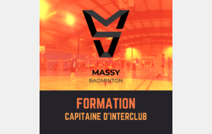 Formation Capitaine d'interclub