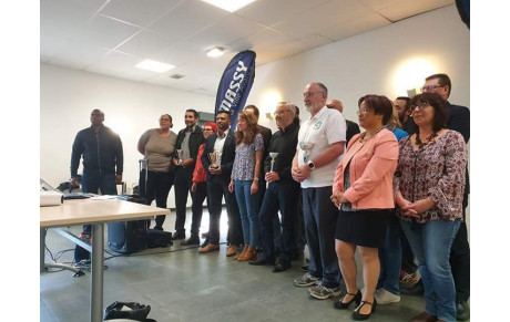 La remise des trophées dans le cadre de l'appel à projet &quot;Education par le sport&quot; - Juin 2019