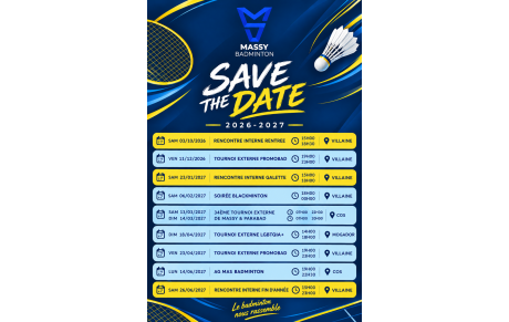 Save the date 2026-2027