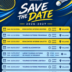 Save the date 2026-2027
